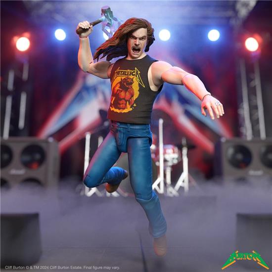 Metallica: Cliff Burton Ultimates Action Figure 18 cm