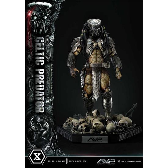 Alien vs. Predator: Celtic Predator Bonus Version (Alien vs. Predator) Museum Masterline Series Statue 1/3 95 cm