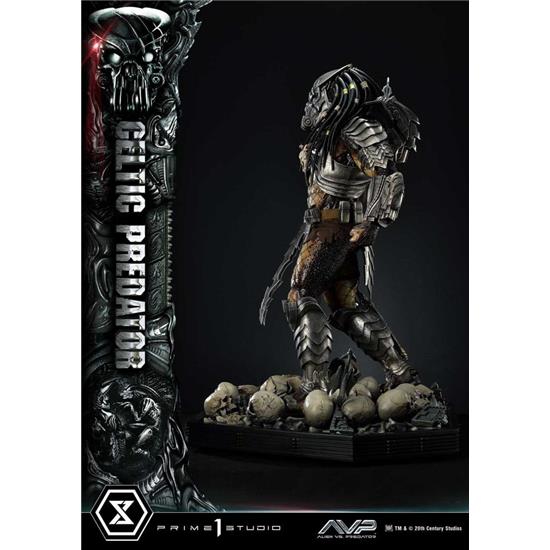Alien vs. Predator: Celtic Predator Bonus Version (Alien vs. Predator) Museum Masterline Series Statue 1/3 95 cm