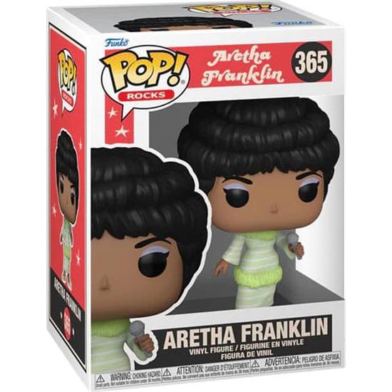 Diverse: Aretha Franklin (Green Dress) POP! Rocks Vinyl Figur (#365)