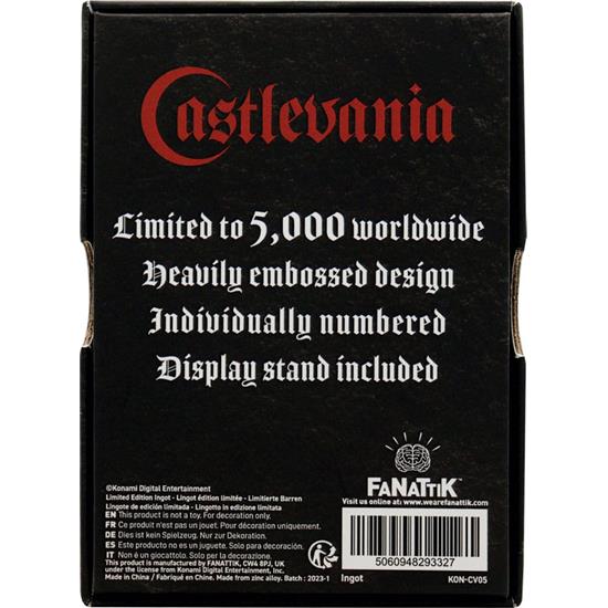 Castlevania: Dracula Limited Edition Ingot