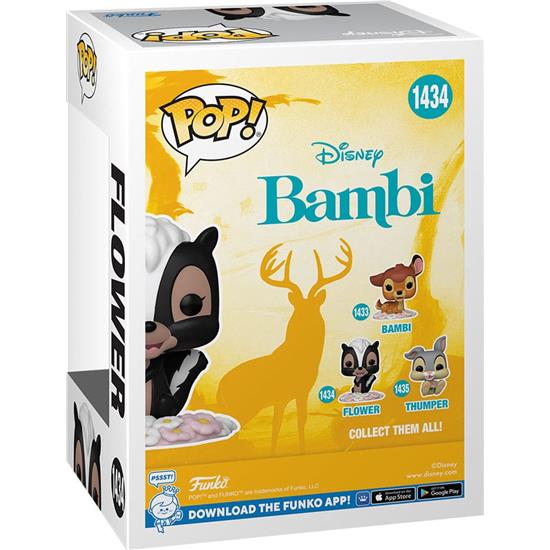 Bambi: Flower POP! Disney Vinyl Figur (#1434)