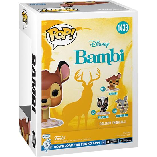 Bambi: Bambi POP! Disney Vinyl Figur (#1433)