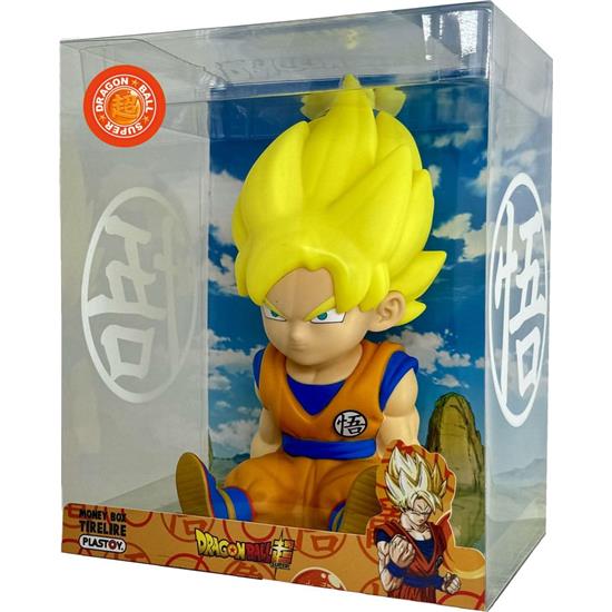 Manga & Anime: Son Goku Super Saiyan Sparegris 19 cm