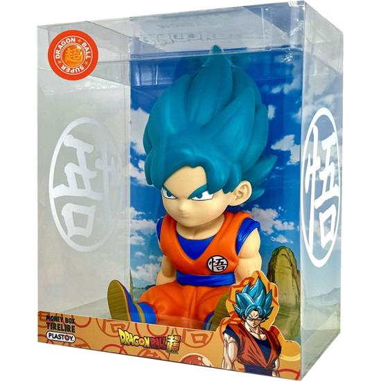 Manga & Anime: Son Goku Super Saiyan Blue Sparegris 19 cm