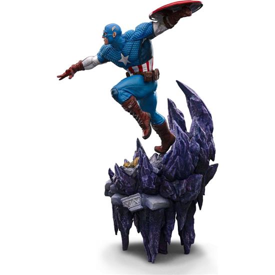 Captain America: Captain America Deluxe BDS Art Scale Statue 1/10 34 cm