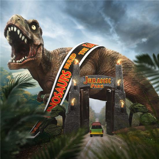 Jurassic Park & World: T-Rex Illusion Deluxe Mini Co. Figure 15 cm