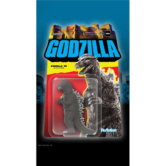 Godzilla: Godzilla (Grayscale) 1955 ReAction Action Figure 10 cm