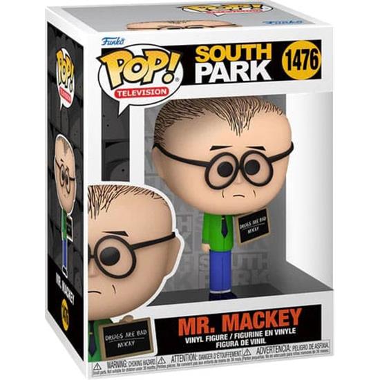 South Park: Mr. Mackey w/Sign POP TV Vinyl Figur (#1476)