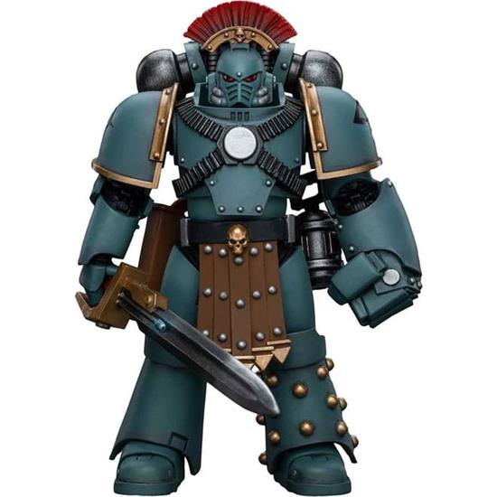 Warhammer: Sons of Horus MKIV Tactical Squad Sergeant with Power Fist Action Figure 1/18 12 cm