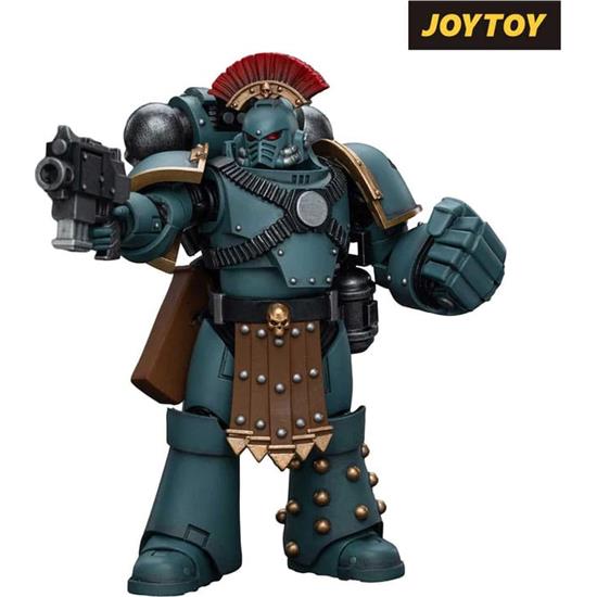 Warhammer: Sons of Horus MKIV Tactical Squad Sergeant with Power Fist Action Figure 1/18 12 cm