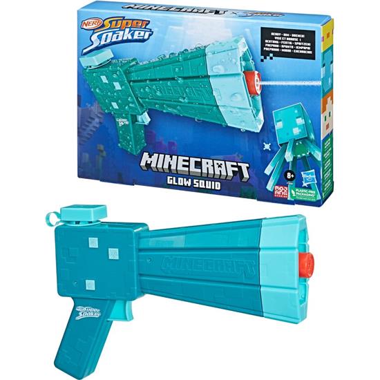 Minecraft: Minecraft NERF Super Soaker Glow Squid Water Blaster