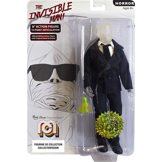 Universal Monsters: The Invisible Man with Suit Action Figure 20 cm