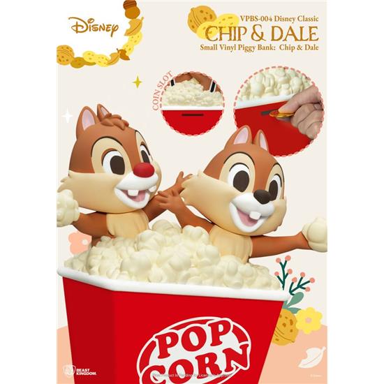 Disney: Chip & Dale Popcorn Sparegris 24 cm