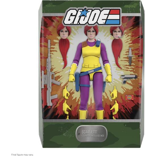GI Joe: Scarlett (DIC Purple) Ultimates Action Figure 18 cm