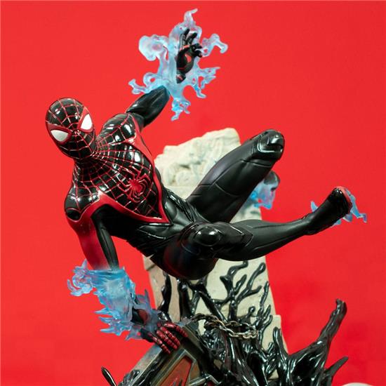 Spider-Man:  Miles Morales (Gamerverse) Marvel Gallery Deluxe Diorama 25 cm