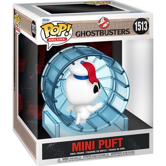Ghostbusters: Mini Puft In Wheel POP! Deluxe Vinyl Figur (#1513)