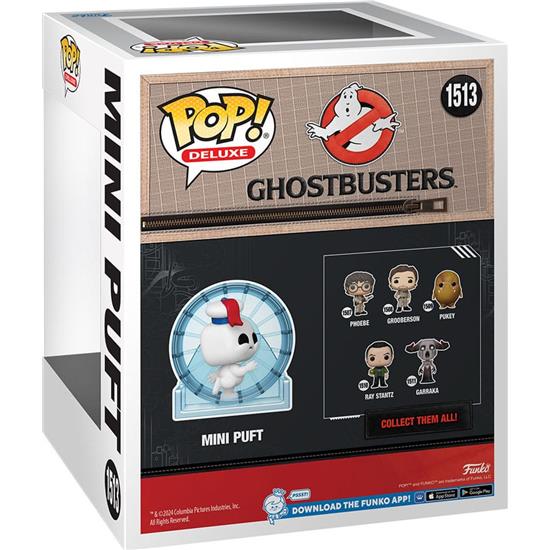 Ghostbusters: Mini Puft In Wheel POP! Deluxe Vinyl Figur (#1513)