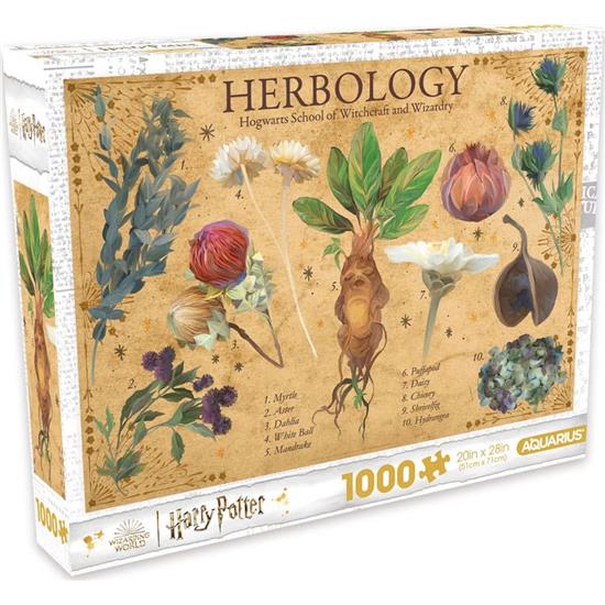 Harry Potter: Herbology Puslespil (1000 brikker)