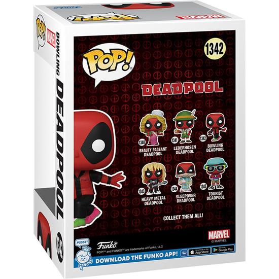 Deadpool: Deadpool Bowling POP! Movies Vinyl Figur (#1342)
