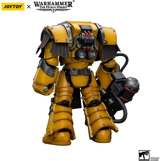 Warhammer: Cataphractii Terminator Squad Legion Cataphractii with Heavy Flamer Action Figure 1/18 12 cm