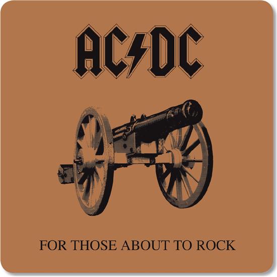 AC/DC: AC/DC Coaster Pack For Those About To Rock 6-pack