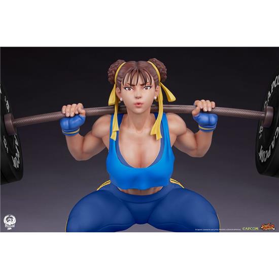 Street Fighter: Chun-Li Powerlifting (Alpha Edition) Premier Series Statue 1/4 37 cm