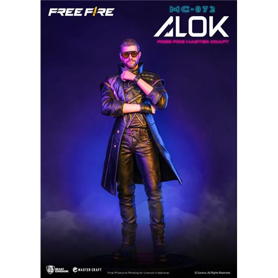Free Fire: Alok Master Craft Statue 40 cm