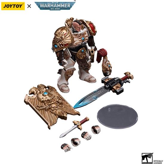 Warhammer: Adeptus Custodes Solar Watch Custodian Guard with Sentinel Blade and Praesidium Shield Action Figure