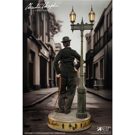 Diverse: Charlie Chaplin Deluxe Version Statue 1/4 50 cm