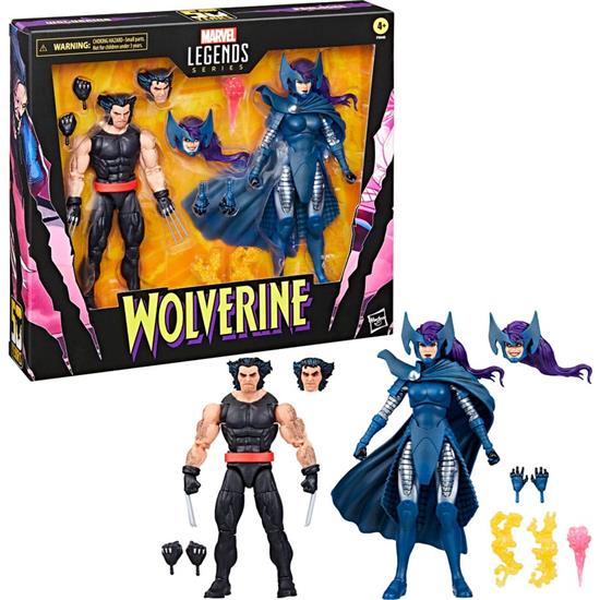 X-Men: Wolverine & Psylocke Marvel Legends Action Figure 2-Pack 15 cm