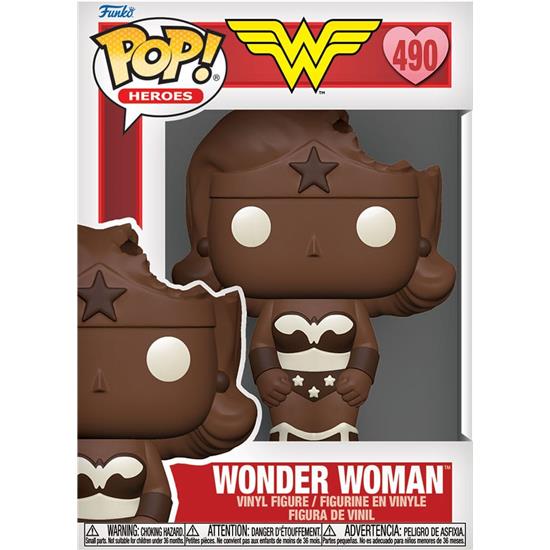 DC Comics: Wonder Woman (Easter Chocolate) POP! Heroes Vinyl Figur (#490)