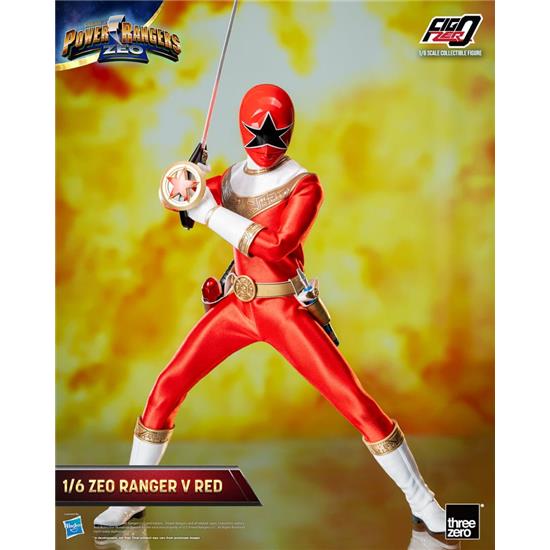 Power Rangers: Ranger V Red Zeo FigZero Action Figure 1/6 30 cm