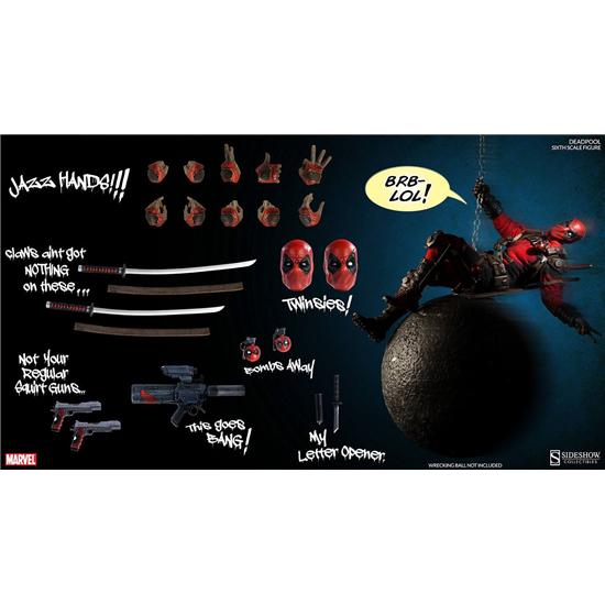 Deadpool: Marvel Comics Action Figure 1/6 Deadpool 30 cm