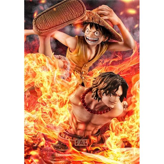 One Piece: Luffy & Ace Bond between brothers 20th Limited Ver.  P.O.P NEO-Maximum Statue 25 cm