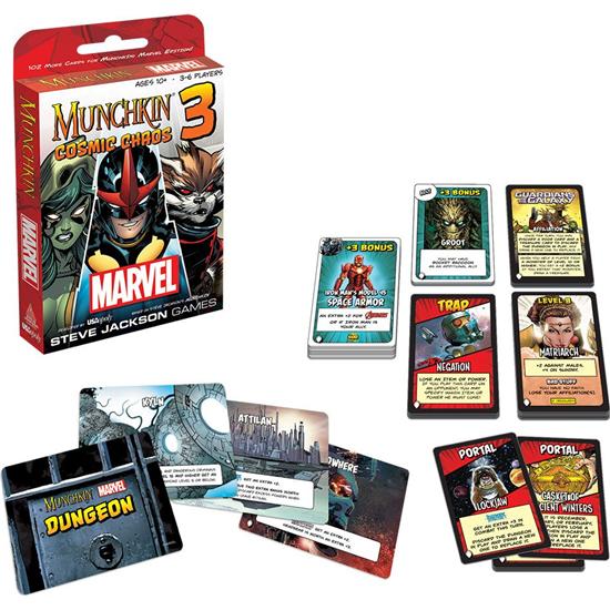 Marvel: Munchkin Card Game Expansion Marvel 3: Cosmic Chaos *English Version*