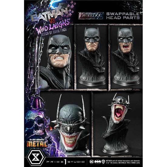 Batman: Batman VS Batman Who Laughs Deluxe Bonus Version Ultimate Premium Masterline Series Statue 1/4 67 cm