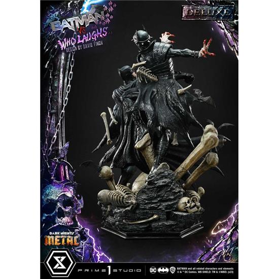 Batman: Batman VS Batman Who Laughs Deluxe Bonus Version Ultimate Premium Masterline Series Statue 1/4 67 cm