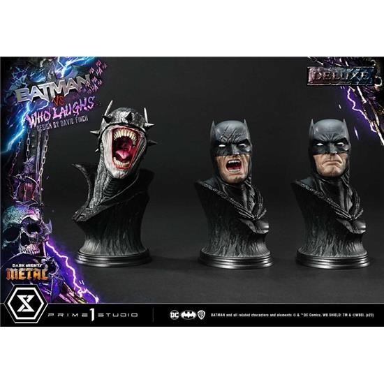 Batman: Batman VS Batman Who Laughs Deluxe Bonus Version Ultimate Premium Masterline Series Statue 1/4 67 cm