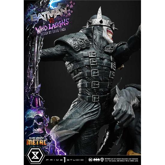 Batman: Batman VS Batman Who Laughs Deluxe Bonus Version Ultimate Premium Masterline Series Statue 1/4 67 cm