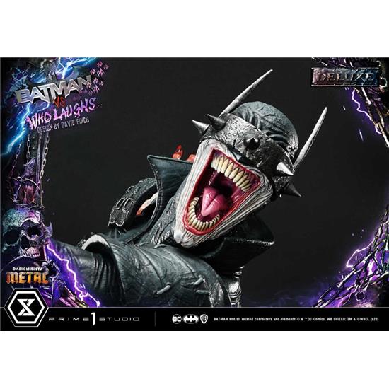 Batman: Batman VS Batman Who Laughs Deluxe Bonus Version Ultimate Premium Masterline Series Statue 1/4 67 cm