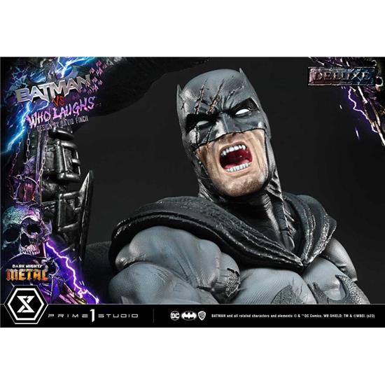 Batman: Batman VS Batman Who Laughs Deluxe Bonus Version Ultimate Premium Masterline Series Statue 1/4 67 cm