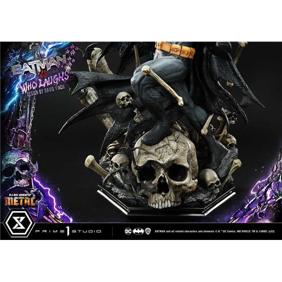 Batman: Batman VS Batman Who Laughs Deluxe Bonus Version Ultimate Premium Masterline Series Statue 1/4 67 cm