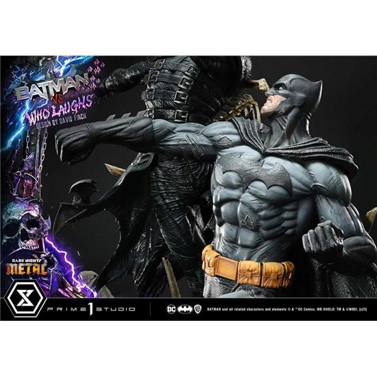 Batman: Batman VS Batman Who Laughs Deluxe Bonus Version Ultimate Premium Masterline Series Statue 1/4 67 cm