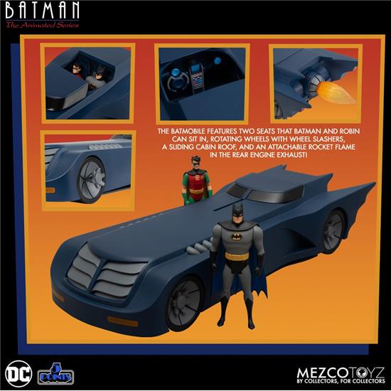 DC Comics: The Batmobile for Animated Series 5 Points Set