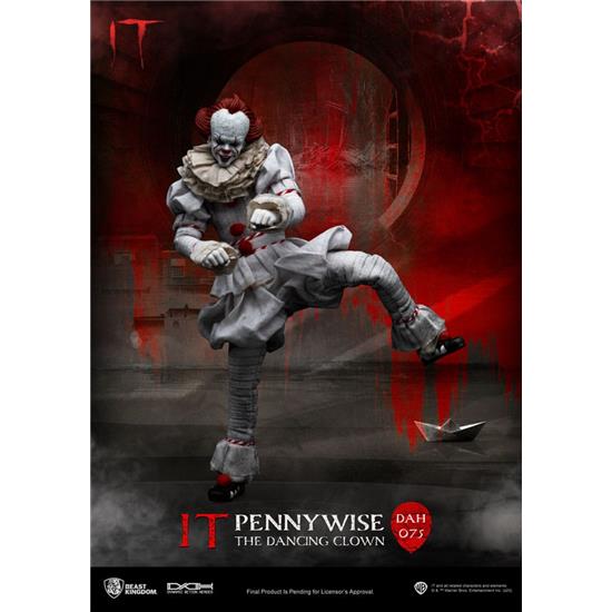 IT: Pennywise Dynamic 8ction Heroes Action Figure 1/9 21 cm