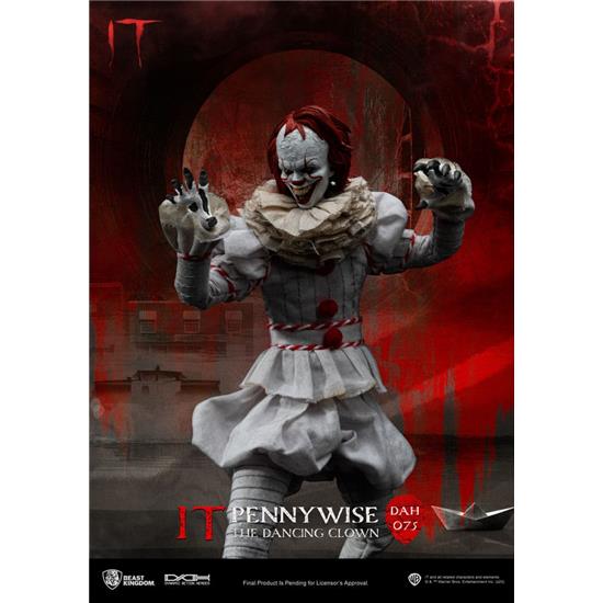 IT: Pennywise Dynamic 8ction Heroes Action Figure 1/9 21 cm