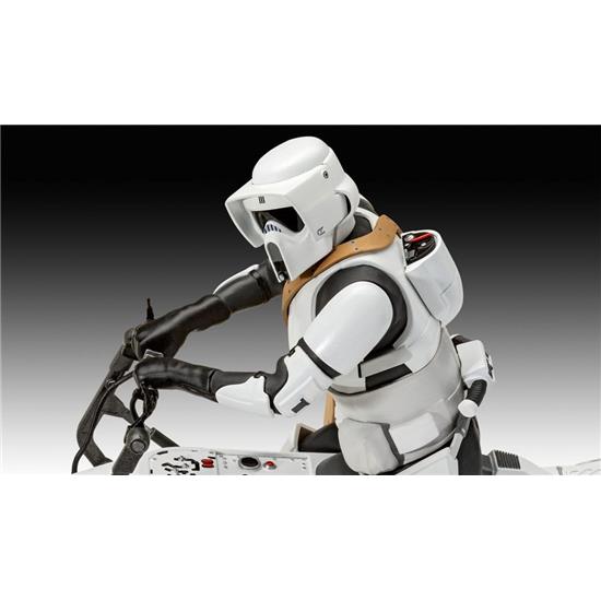 Star Wars: Speeder Bike Model Kit 1/12 26 cm