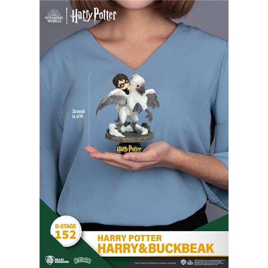 Harry Potter: Harry & Buckbeak D-Stage Diorama 16 cm