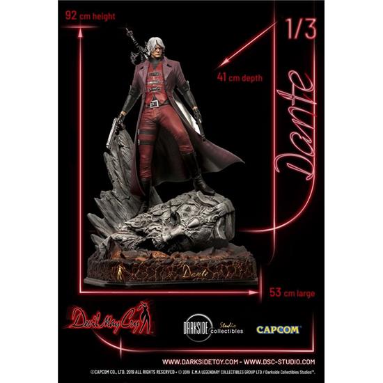 Devil May Cry: Dante Masters Edition Ultimate Statue 1/3 92 cm